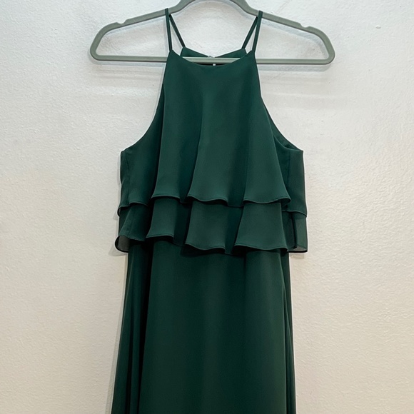 Jenny Yoo Charlie Ruffle Bodice Gown - Picture 4 of 12